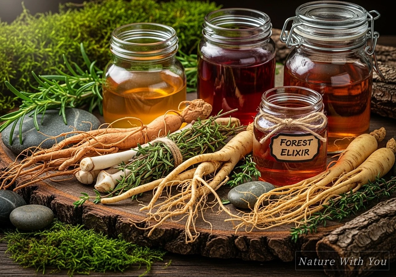 पाचन स्वास्थ्य के लिए वन जड़ें