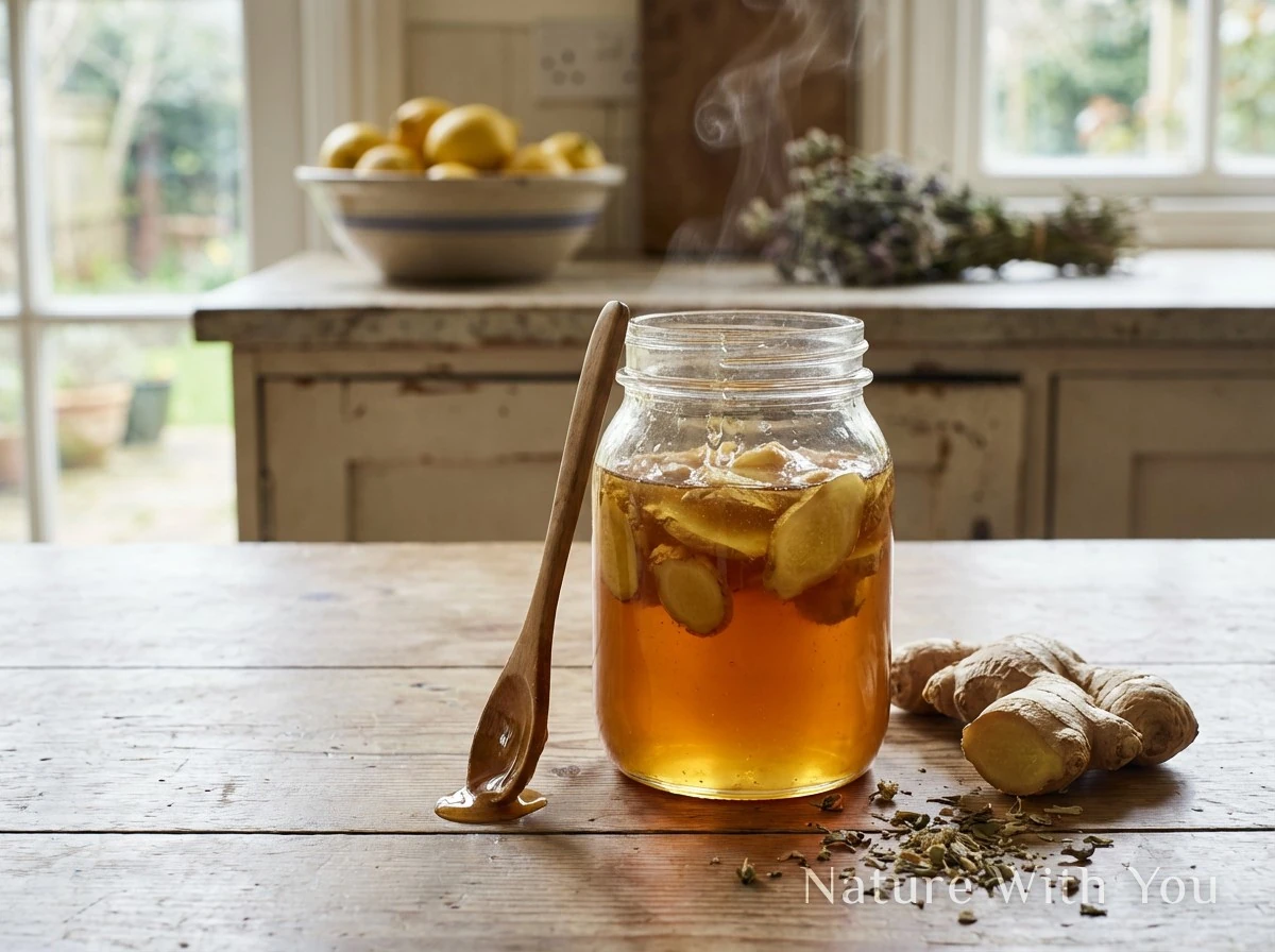 Ginger & Honey Remedy for Digestion
