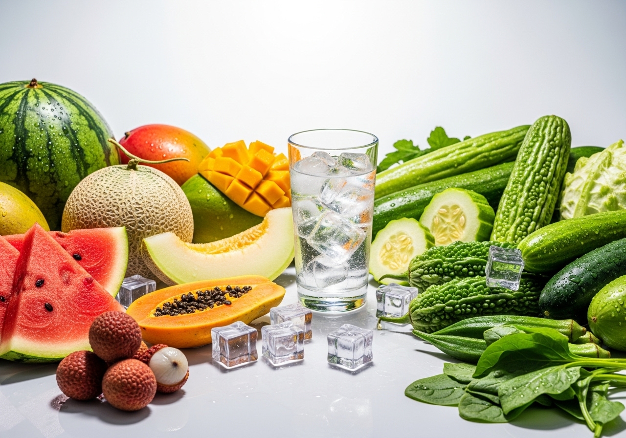 गर्मी में खाए जाने वाले फल और सब्ज़ियां