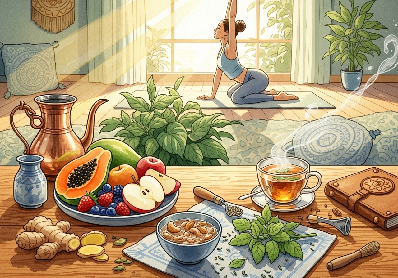 स्वस्थ सुबह की दिनचर्या